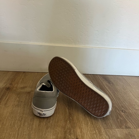 Gray Slip-On Vans - Picture 5 of 6